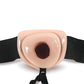 Blush Dr. Skin 7" Hollow Strap On - Vanilla