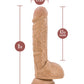 Blush Large Dildo | Personal Trainer Big Dildo | Latin Suction Cup Dildo | Best Dildo