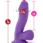 Blush Ruse Large Dildo | Juicy Purple Big Dildo | Suction Cup Dildo | Best Dildo