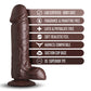 Blush Large Dildo | Movie Star Big Black Dildo | Chocolate Suction Cup Dildo | Best Dildo