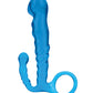 Blue Line C & B 4.5" Beginners Prostate Massager - Jelly Blue