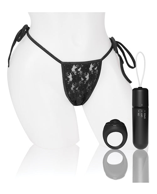 Screaming O My Secret 4T Panty Vibe w/Remote  - Black