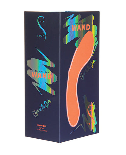 Mini Swan Wand Vibrator | Glow in the Dark G Spot Vibrator | Orange Clit Vibrator | Best Vibrator