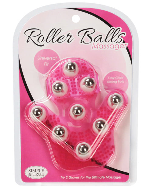 Roller Balls Massager - Pink