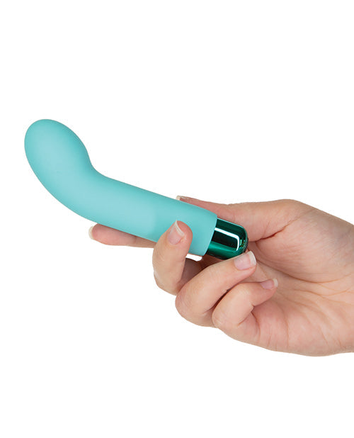 Sara's Spot Rechargeable Bullet w/G Spot Sleeve - 10 Functions Teal