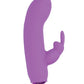 Alice's Bunny Rechargeable Bullet w/Rabbit Sleeve - 10 Functions Purple