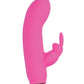 Alice's Bunny Rechargeable Bullet w/Rabbit Sleeve - 10 Functions Pink