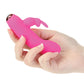 Alice's Bunny Rechargeable Bullet w/Rabbit Sleeve - 10 Functions Pink