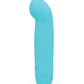 Bcute Curve Bullet Vibrator | Infinite Classic G Spot Vibrator | Electric Blue Silicone | Best Vibrator for Women