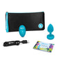 B-Vibe Remote Control Vibrating Jewel Plug (S/M) - Teal