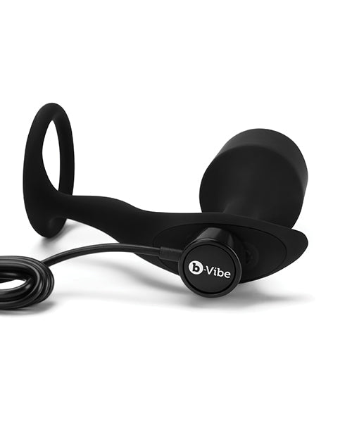 B-Vibe Vibrating Snug & Tug XL - Black