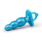 B-Vibe Butties Bounce Beaded Tapered Plug - Blue