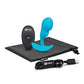 B-Vibe Remote Control P-Spot Snug Plug - Blue