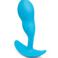 B-Vibe Remote Control P-Spot Snug Plug - Blue