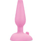 B-Vibe Beginner's Vibrating Tapered Butt Plug - Pink