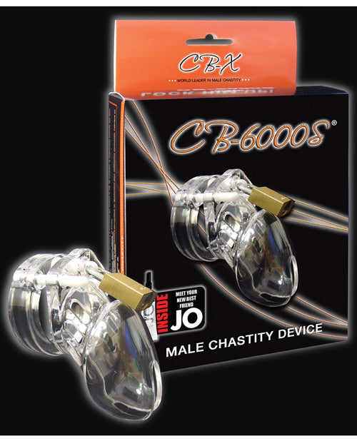 CB-6000S 2 1/2" Cock Cage & Lock Set - Clear