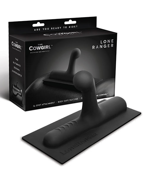 Cowgirl Lone Ranger Silicone Attachment - Black