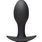 Curve Toys Rooster Rumbler Vibrating Silicone Anal Plug Large - Black