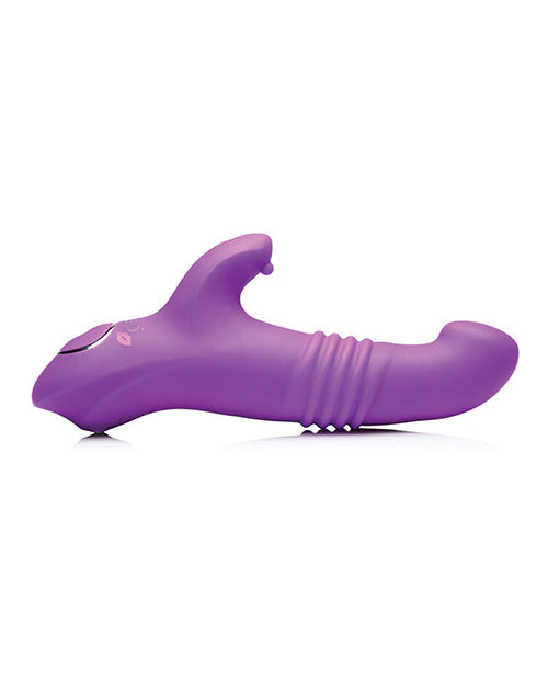 Curve Toys Violet Thrusting Vibrator | Gossip Blasters 7X G Spot Vibrator | Silicone Rabbit Vibrator