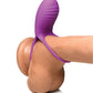 Curve Toys Gossip Love Loops 10X Silicone Cock Ring w/Remote - Violet