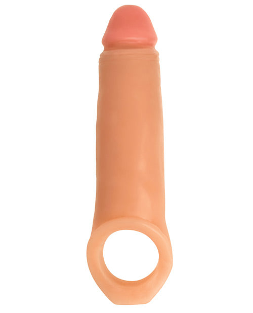 Curve Toys Jock Enhancer 2" Extender w/Ball Strap - Vanilla