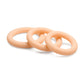 Curve Toys Jock Silicone Cock Ring Set of 3 - Light