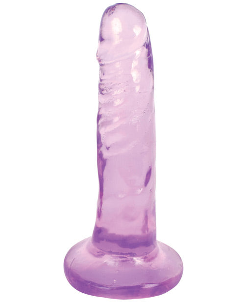 Curve Toys Realistic Dildo | Lollicock 6" Big Dildo | Slim Stick Grape Ice Suction Cup Dildo