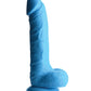 Curve Toys Large Dildo | 7" Big Dildo with Balls | Silicone Berry Suction Cup Dildo