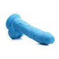 Curve Toys Large Dildo | 7" Big Dildo with Balls | Silicone Berry Suction Cup Dildo