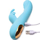 Curve Toys Rabbit Vibrator | Power Bunnies Silicone G Spot Vibrator | Blue Snuggles 10x Clit Vibrator