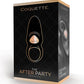 Coquette The After Party Couples Ring - Black/Rose Gold