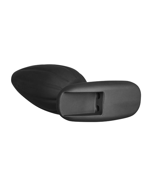 ElectraStim Silicone Noir Rocker Butt Plug - Medium