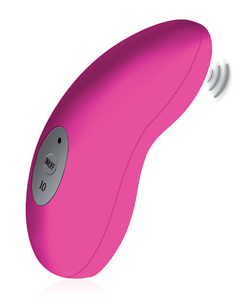 Fuzu Velvet Massager - Neon Pink