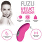 Fuzu Velvet Massager - Neon Pink