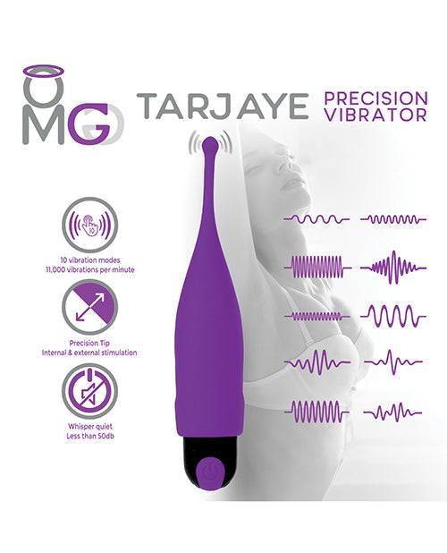 OMG Tarjaye Travel Size Precision Stimulator - Purple