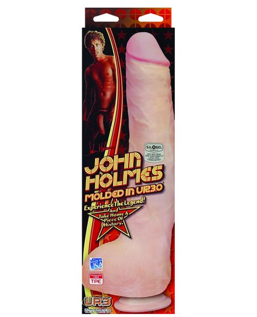 John Holmes Ultraskyn Realistic Dildo | Removable Vac-U-Lock Suction Cup Dildo