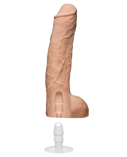 John Holmes Ultraskyn Realistic Dildo | Removable Vac-U-Lock Suction Cup Dildo