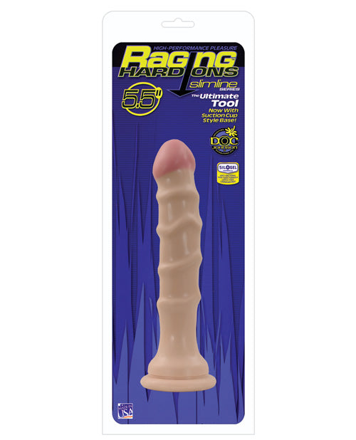 Raging Hard Ons Realistic Dildo | Slimline 5.5" Big Dildo | Suction Cup Dildo | Anal Dildo