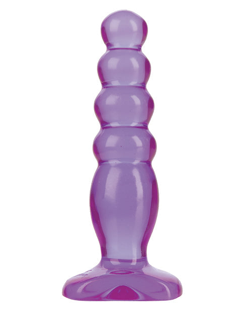 Crystal Jellies 5" Anal Delight - Purple