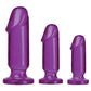 Crystal Jellies Anal Starter Kit - Purple