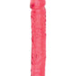 Crystal Jellies Realistic Dildo | 10" Big Dildo | Classic Giant Dildo | Pink Dildo | Veiny Large Dildo