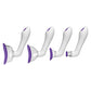 Bloom Intimate Body Automatic Vibrating Rechargeable Pump - Purple/White