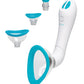 Bloom Intimate Body Automatic Vibrating Rechargeable Pump - Sky Blue/White