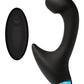 OptiMale Vibrating P Massager w/Wireless Remote - Black