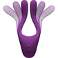 Tryst V2 Bendable Multi Zone Massager w/Remote - Purple