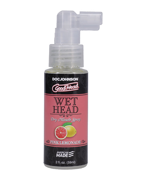 GoodHead Juicy Head Dry Mouth Spray - 2 oz Pink Lemonade