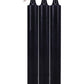 Japanese Drip Candles - Pack of 3 Black