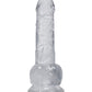 In A Bag 6" Big Dildo | Clear Suction Cup Dildo | Realistic Dildo with Balls