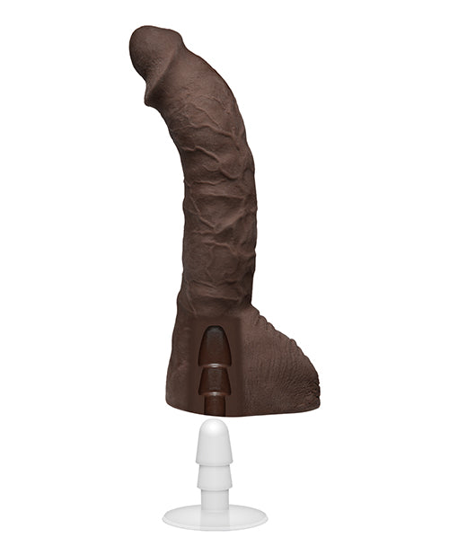 Prince Yahshua Realistic Dildo | Ultraskyn 10.5" Big Dildo | Chocolate 6.5" Girth Giant Dildo