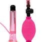 Lux Fetish Vibrating Clitoral Pump w/Quick Release - Pink